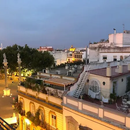 Apartamento En Sevilla Centro Con Vistas A La Plaza Alameda De Hercules - Hasta 6 Personas Exterior foto